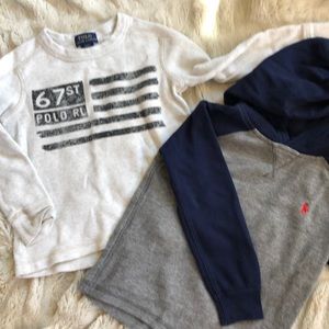 Bundle of Two Winter Toddler Hoodie and Sweater
